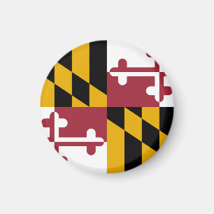 Maryland State Vlag Verenigde Staten Magneet