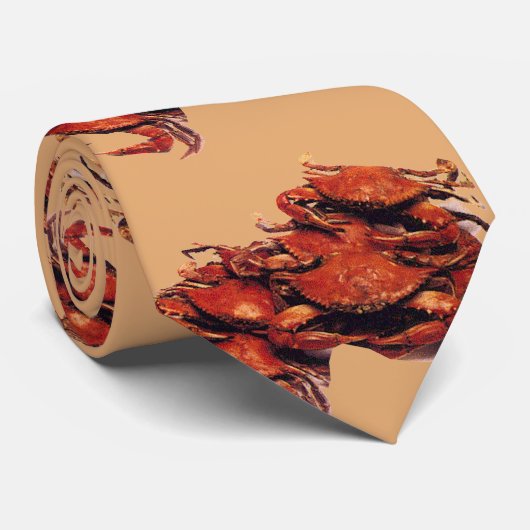 Maryland Steamed Crabs Stropdas (Opgerold)