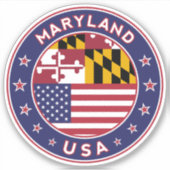 Maryland Sticker (Voorkant)