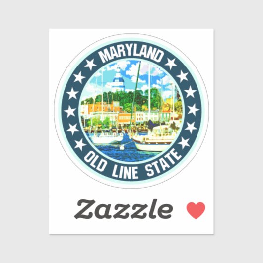 Maryland Sticker (Vel)