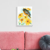 Maryland Stretched Canvas Print (Insitu (Woonkamer))