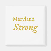 Maryland Strong Magneet (Voorkant)