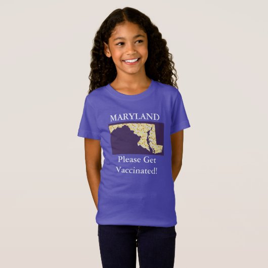 Maryland T-shirt (Voorkant volledig)