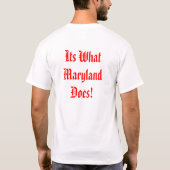 Maryland T-shirt (Achterkant)