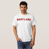 Maryland T-shirt (Voorkant volledig)