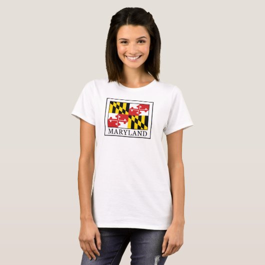Maryland T-shirt (Voorkant volledig)