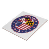 Maryland Tegeltje (Zijkant)