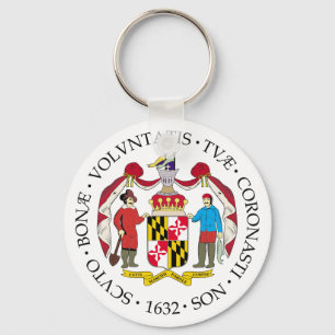 Maryland-teken Sleutelhanger