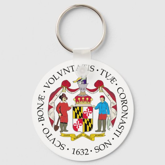 Maryland-teken Sleutelhanger (Voorkant)