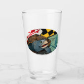 Maryland Terrapin Oval Glas (Voorkant)