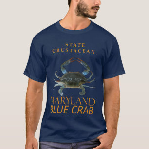 Maryland Territory Crustacean Callinectes sapidus T-shirt