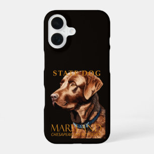 Maryland Territory Hond De Retriever iPhone 16 Hoesje