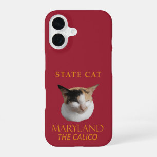Maryland Territory Kat De Schilferkat iPhone 16 Hoesje