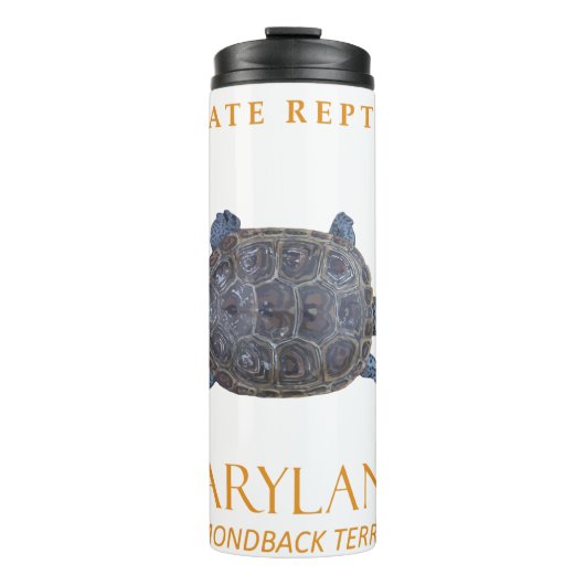 Maryland Territory Reptile De zoetwaterschildpad Thermosbeker (Voorkant)