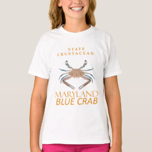 Maryland Territory Schaaldier Callinectes sapidus T-shirt