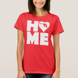 Maryland Thuis Hart Staat T-Shirt