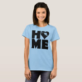 Maryland Thuis Hart Staat T-Shirt (Voorkant volledig)