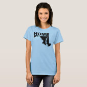 Maryland Thuis Weg Van State T-Shirt Tees (Voorkant volledig)