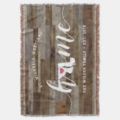 Maryland Thuisstaat Persoonlijke Houten Uiterlijk Deken (Voorkant Verticaal)