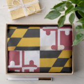 Maryland tissuepapier, Maryland Vlag tissuepapier (Geschenk)