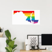 maryland trots . poster (Thuiskantoor)