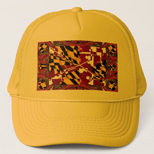 Maryland Trucker Hat Trucker Pet (Voorkant)