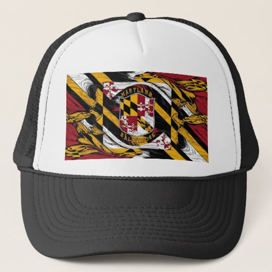 Maryland Trucker Hat Trucker Pet (Voorkant)