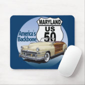 Maryland US Route 50 Muismat (Met muis)