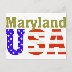 Maryland USA! Briefkaart
