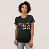 Maryland USA! T-shirt (Voorkant volledig)