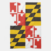 maryland usa - vlaghanddoek theedoek (Verticaal)