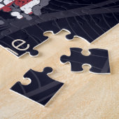 Maryland Verenigde Staten Retro State Kaart Veren Legpuzzel (Zijkant)