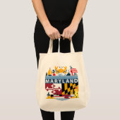 Maryland, Verenigde Staten Tote Bag (Voorkant (product))