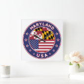 Maryland Vierkante Klok (Huis)
