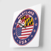 Maryland Vierkante Klok (Hoek)