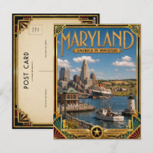 Maryland Vintage Art Deco Gouden Tijdperk