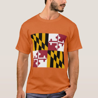 Maryland vlag 2 t-shirt