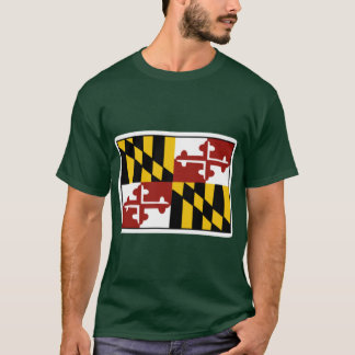 Maryland Vlag 3 T-shirt