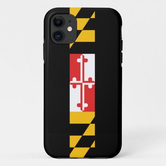 Maryland Vlag 5s Case-Mate iPhone Case (Achterkant)