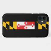 Maryland Vlag 5s Case-Mate iPhone Case (Achterkant (horizontaal))