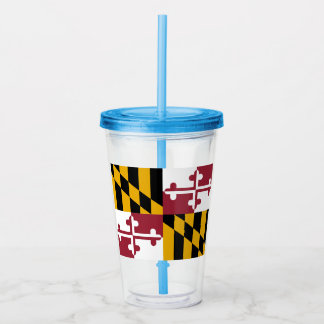 Maryland-vlag Acryl Drinkbeker