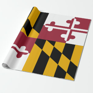 Maryland-vlag Cadeaupapier