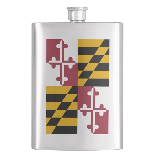 Maryland-vlag Flacon (Voorkant)