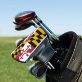Maryland-vlag golfheadcover (Insitu)