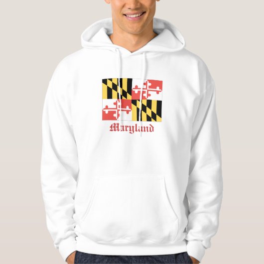 maryland vlag hoodie (Voorkant)