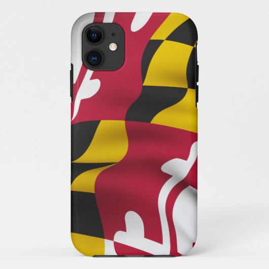 Maryland Vlag iPhone Hoesje (Achterkant)