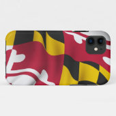 Maryland Vlag iPhone Hoesje (Achterkant (horizontaal))