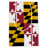 Maryland-vlag Medium Cadeauzakje (Voorkant)