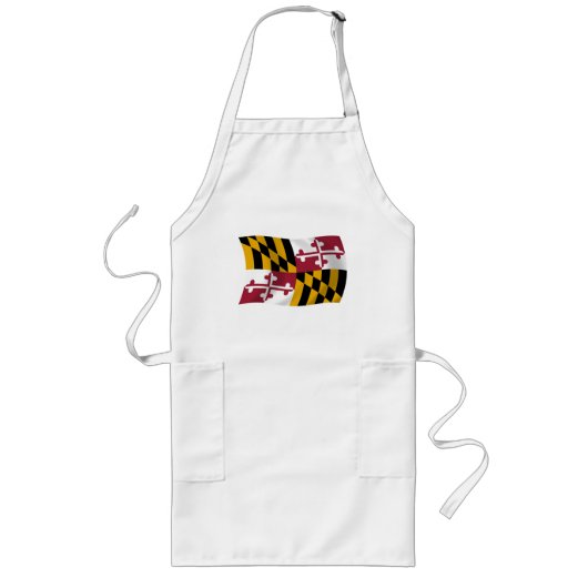 Maryland Vlag Schort (Voorkant)