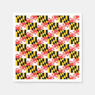 Maryland Vlag servetten